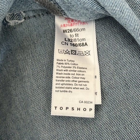 Topshop High-Waist Flare Jeans, like new ✨ - Picture 5 of 8